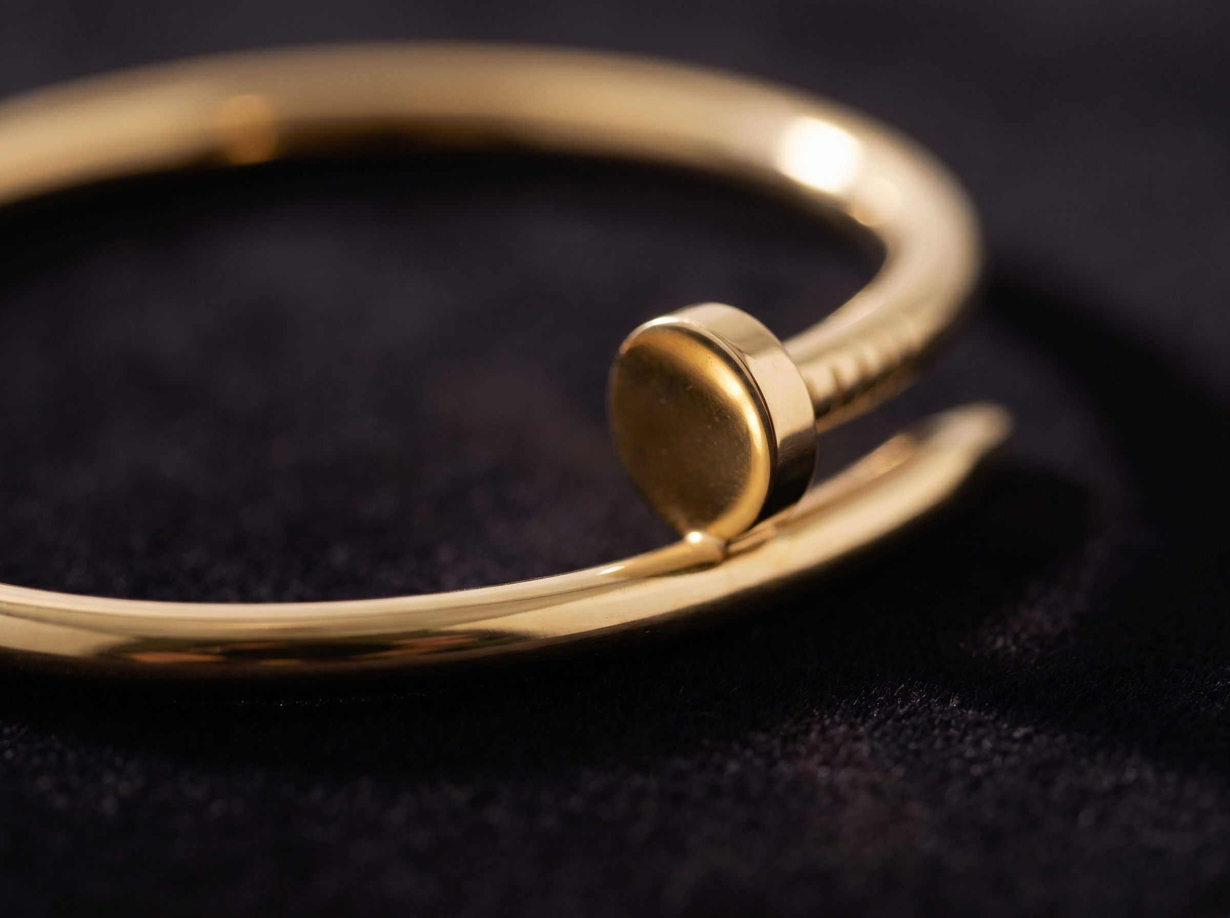 Cartier Juste un Clou nail bracelet designed by Aldo Cipullo in 1971