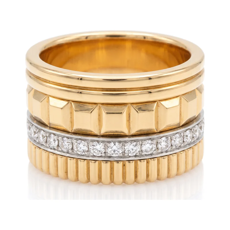 Illustration of a Boucheron Quatre Classique ring