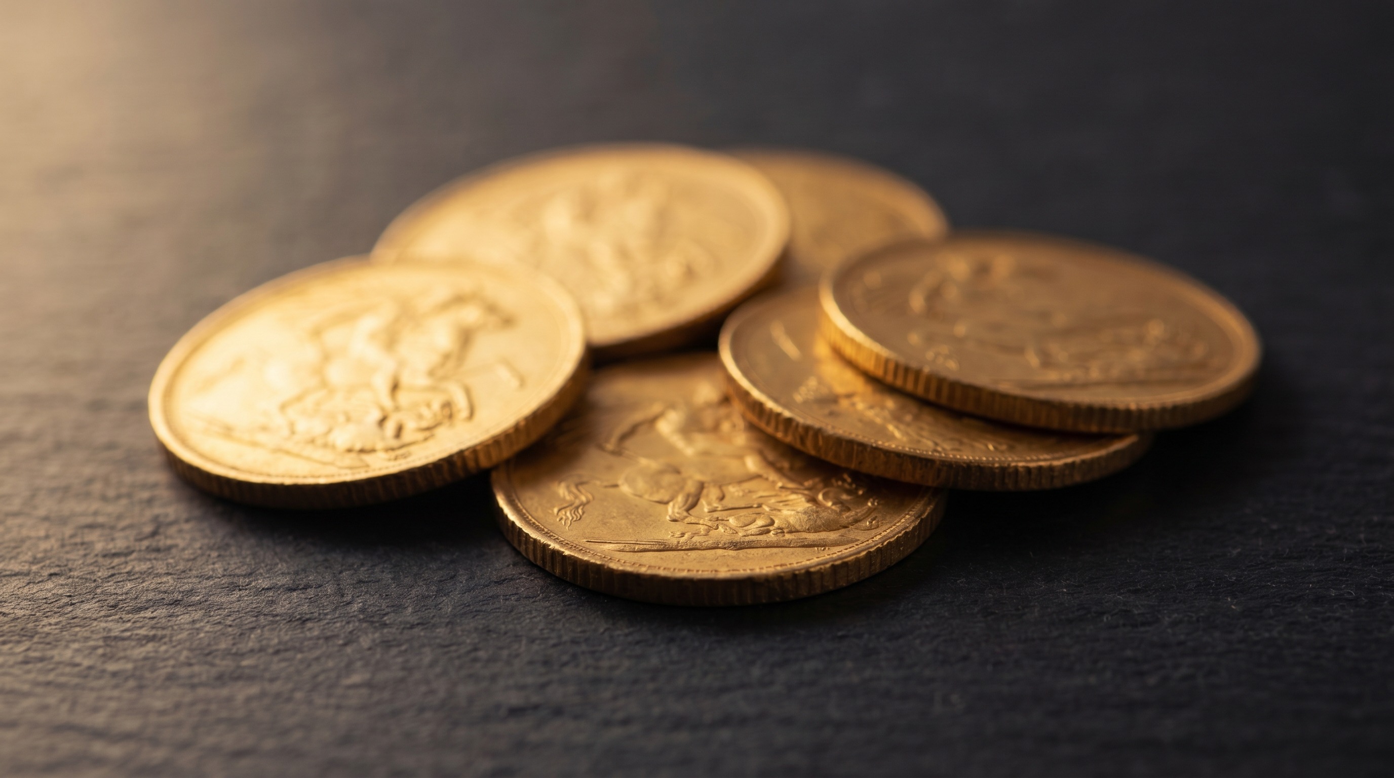British gold sovereign coins — exempt from Capital Gains Tax as UK legal tender