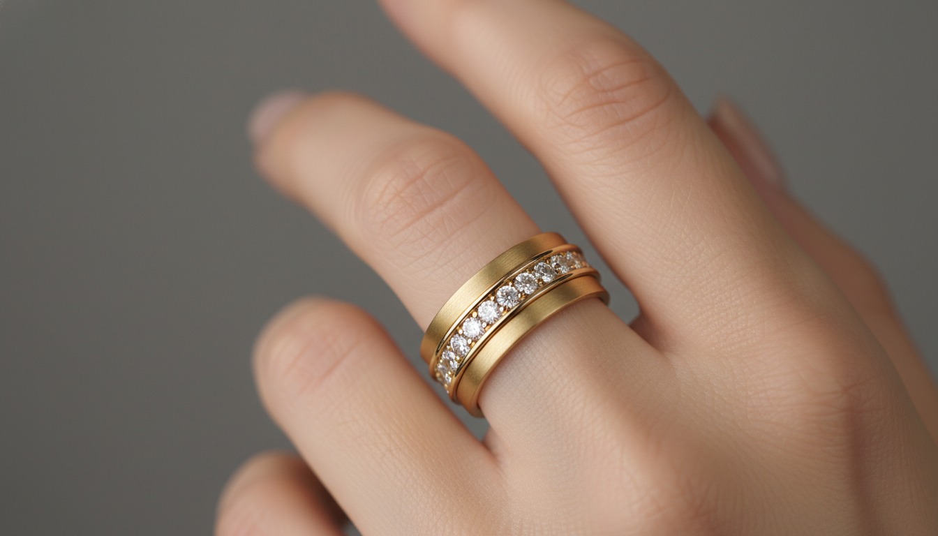 Piaget Possession spinning-band ring worn on the hand