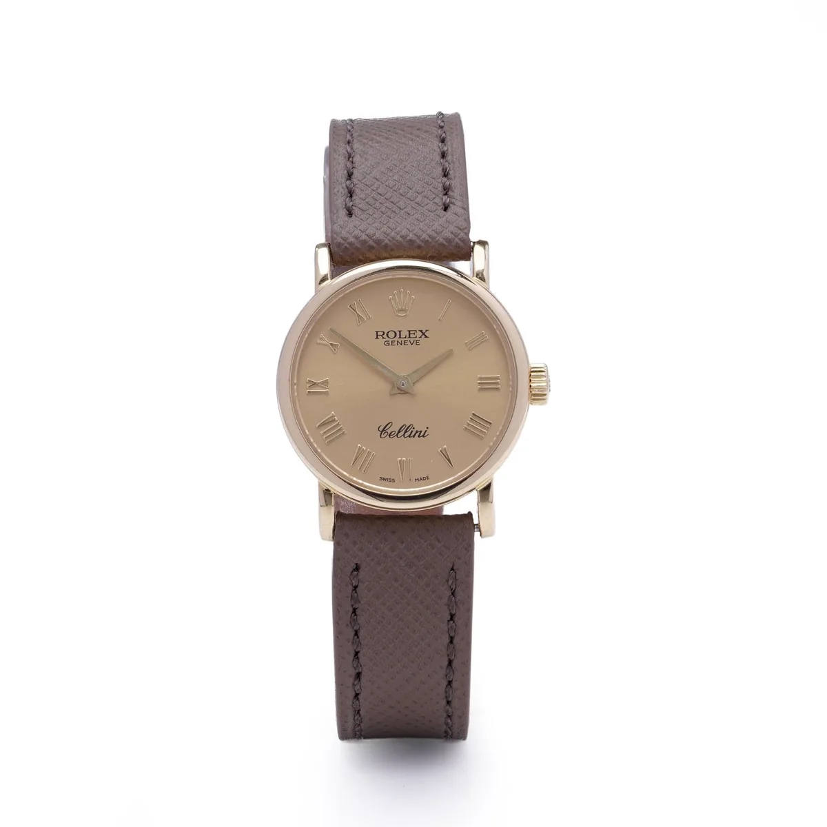 Rolex Cellini ref. 6110 in 18KT yellow gold, bought by Mozeris Fine Antiques